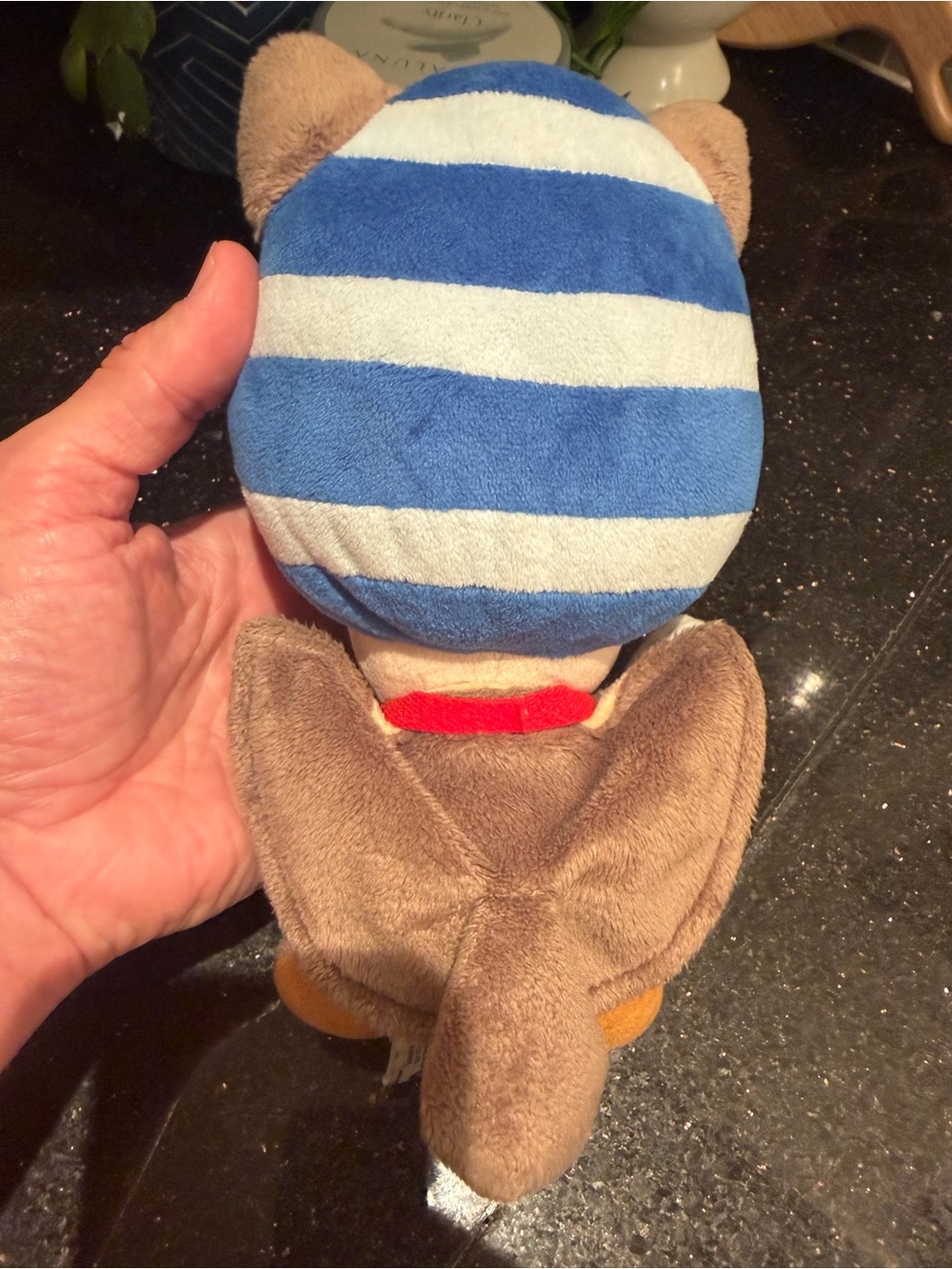 TOAD Flying Squirrel Suit 8" Plush Super Mario Bros. 2013 - Picture 5 of 7